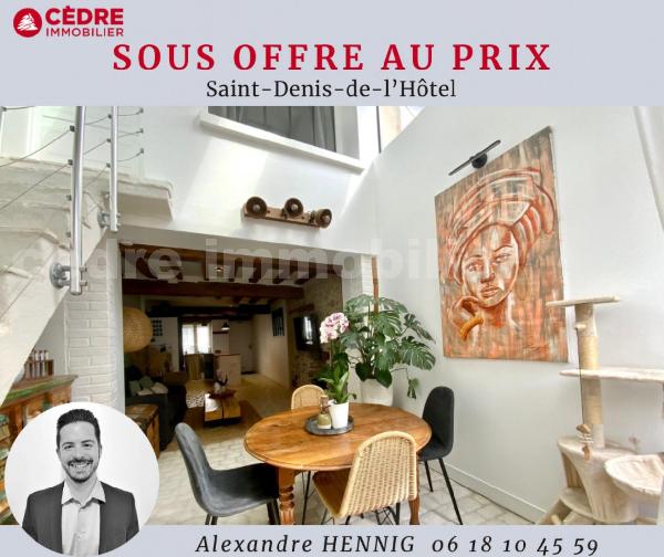 Maison 4 Pièce(s) SAINT-DENIS-DE-L'HOTEL