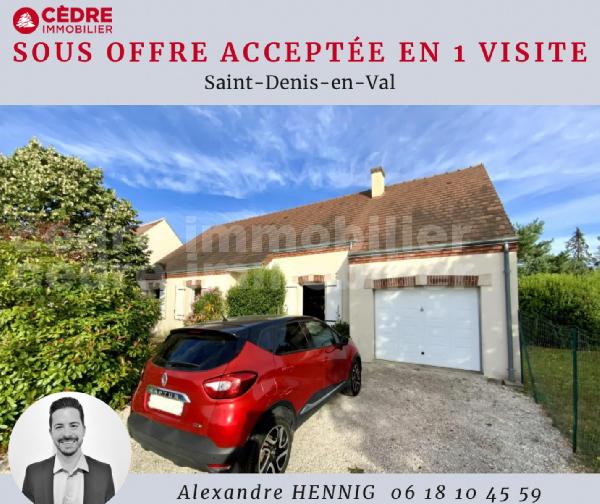 Maison 5 Pièce(s) SAINT-DENIS-EN-VAL